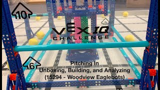 VEX IQ  quotPitching Inquot UnboxingBuildingAnalysis  15294 [upl. by Ardnait]