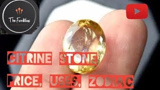 Gemstone Series Ep01 quotCitrinequot Stone youtube gemstone citrine discussion vlog karachirain [upl. by Olegnaed]