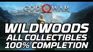 God of War Wildwoods  100  Completion Artefacts Chests Ravens Realm Tears Shrines [upl. by Celesta]