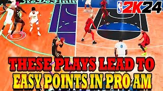 Simple Plays That TRANSFORM You Into An ELITE RECPROAM Team on NBA 2K24 [upl. by Grimbal483]