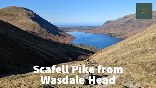 Scafell Pike From Wasdale Head  4k  7th April 2023 [upl. by Connolly]