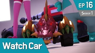 Power Battle Watch Car S1 EP16 The First Guardian 03 English Ver [upl. by Otrebor]