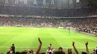 Beşiktaş Galatasaray Penaltılar 13082016 Tribün Çekimi [upl. by Pryor]