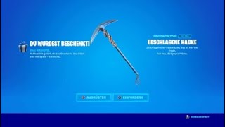 Fortnite Beschlagene Hacke Spitzaxt [upl. by Eniamzaj65]