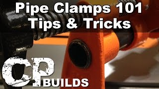 Pipe Clamps 101  Tips amp Tricks  Featuring Pony Jorgensen Product [upl. by Capriola644]