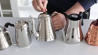 A Comparison of Pour Over Brewing Kettles [upl. by Nasus]