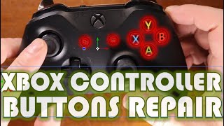 XBOX Controller How to repair XYAB buttons [upl. by Ahsirk]