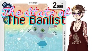 The State of the Banlist BT17  Digimon TCG [upl. by Nnaeinahpets]