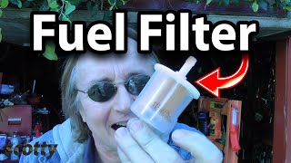 How to Find the Fuel Filter in Your Car [upl. by Ergener]