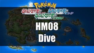 Pokemon RubySapphireEmerald  Where to find HM08 Dive [upl. by Lawtun]