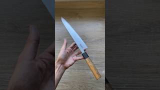 Masamoto Japanese knife restoration  300mm sujihiki  gyuto [upl. by Yerffeg]