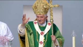 Pope delivers final mass of German visit [upl. by Lourdes]