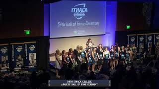 54th Ithaca College Athletic Hall of Fame Ceremony [upl. by Benilda]