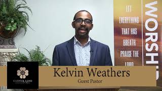 quotSurrounded By Favorquot Psalm 51012 Guest Speaker Kelvin Weathers [upl. by Tongue]