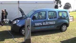 Renault KANGOO ZE El primer utilitario eléctrico en Argentina wwwautotecnicatv [upl. by Ahsinom]