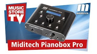 Miditech Pianobox Pro GMModul mit EMUSoundchip [upl. by Enirtak6]