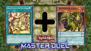 The Amorphage Sloth  Village of The Spellcasters Combo No One Expects  YuGiOh Master Duel [upl. by Clift]