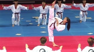 Corée du Sud performance de taekwondo dans un nouveau stade [upl. by Leon977]