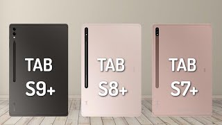 Samsung Galaxy Tab S9 VS Galaxy Tab S8 VS Galaxy Tab S7 [upl. by Calley]