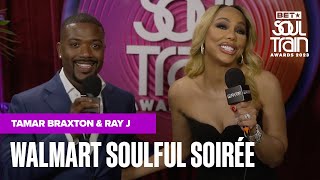 2023 Soulful Soirée PreShow Hosted By Tamar Braxton amp Ray J  Soul Train Awards 23 [upl. by Akenihs]