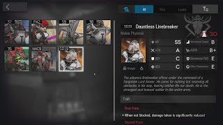 Arknights  Reclamation Algorithm Dauntless Linebreaker [upl. by Anivlem]