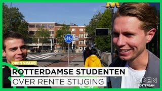 Rotterdammers balen van hoge rente studielening ‘Mijn studieschuld is bijna 100000’  OPEN VRAAG [upl. by Herve]