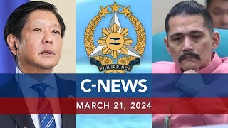 UNTV CNEWS  March 21 2024 [upl. by Davine]