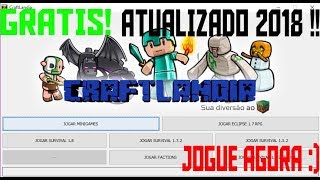 Tutorial  Como Baixar e Instalar Craftlandia ATUALIZADO 2018  Ask [upl. by Rovaert130]