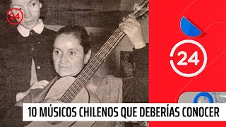 10 músicos chilenos que deberías conocer  24 Horas TVN Chile [upl. by Dagley]