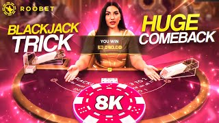 THIS BLACKJACK TRICK MADE A HUGE COMEBACK [upl. by Ilehs]