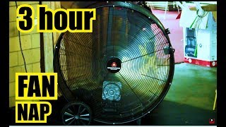 INDUSTRIAL FAN SOUNDS 3 Hour FAN NAP to Barrel Fan Noise [upl. by Norihs43]