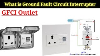 GFCI  Ground Fault Circuit Interrupter Basics  GFCI vs RCCB [upl. by Lenoil]