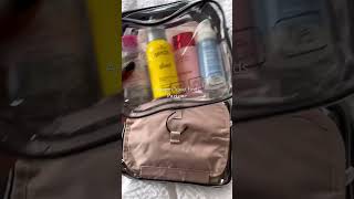 The best Amazon toiletries travel organizer bag 😱 travel amazonfinds amazongadgets skincare [upl. by Nylirek]