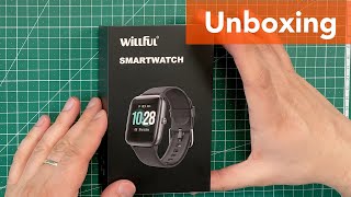 Smartwatch für unter 50 EUR 10 Minuten mit der Amazons Choice Willful Smartwatch Unboxing [upl. by Elleuqram751]