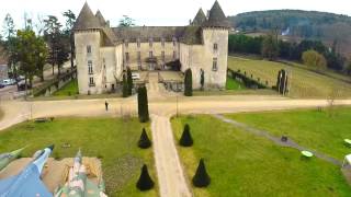 Musée de laéronautique en Drone  Château de Savigny [upl. by Ihcego]