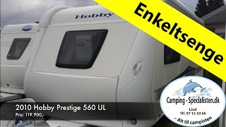 2010 Hobby Prestige 560 UL hos CampingSpecialisten [upl. by Tnahsin]