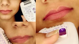 Epilator Hair removal  how to use epilator Hair removal without pain [upl. by Ailugram]