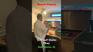 Nonna’s Pizzeria 1209 Gulf Shores Pkwy Gulf Shores Al pizza pizzeria italianamerican [upl. by Eileme]