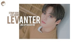 Clé  LEVANTER  Line Appreciation Lee Know 리노 [upl. by Schroer5]