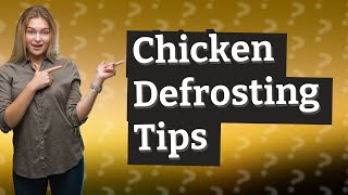 Can I defrost a whole chicken in microwave [upl. by Amar]