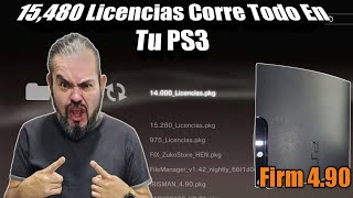 15480 Licencias PS3 Corre Todo En Tu PS3 [upl. by Harvey]