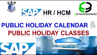 How to Configure Holiday Calendar  Factory Calendar  Holiday Class Time Management DKTECHNOLOGIES [upl. by Leamiba167]