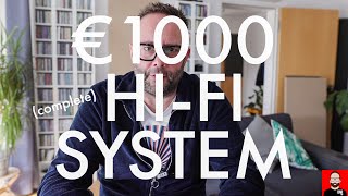 A COMPLETE hifi system for €1000 Oh YES [upl. by Assirok]