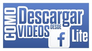 COMO DESCARGAR VIDEOS EN FACEBOOK LITE Sin aplicaciones  IROANDROID [upl. by Tanaka747]