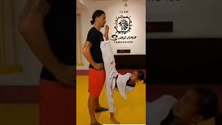 Zlatan Ibrahimovic Vs Taekwondo Kids [upl. by Akimehs]