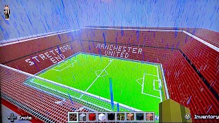 ASMR Minecraft Welcome to Old Trafford [upl. by Orv]