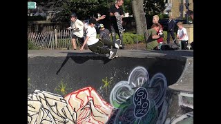 SAUGHTON SKATEPARK  EDINBURGH [upl. by Atiuqahs]