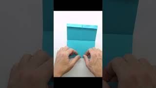 Como hacer una cartera de origami shorts origami [upl. by Neltiak]