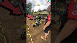 His bike stop working in mid of race 😱🫡credjvfilmz shorts ytshorts respect [upl. by Adnovaj]