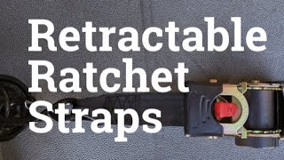 Best Retractable Ratchet Straps [upl. by Anaibaf]